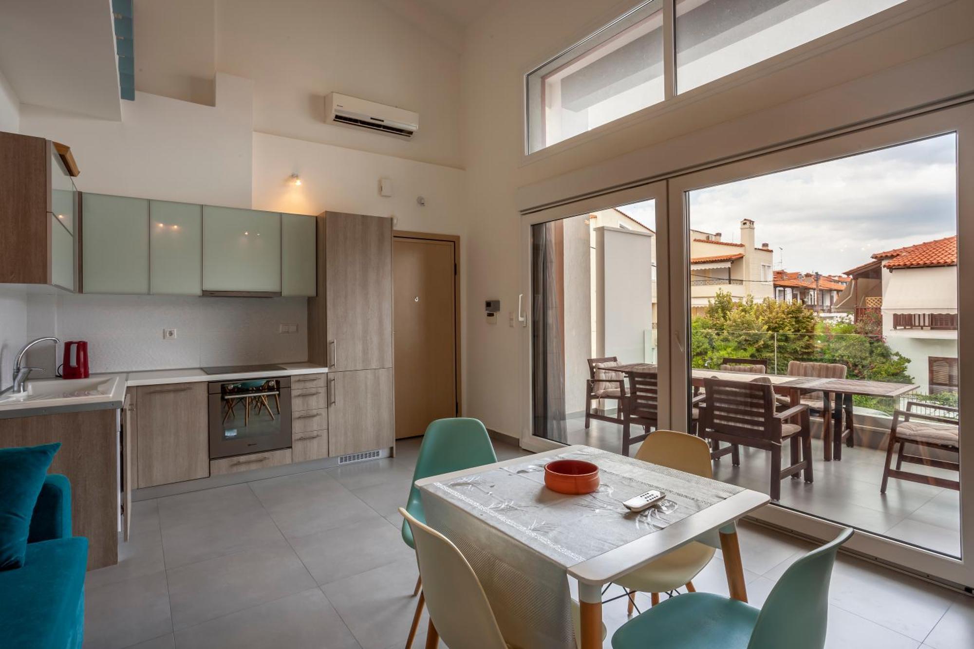 Aleksia Seaside Deluxe Apartment Pefkochori Zewnętrze zdjęcie