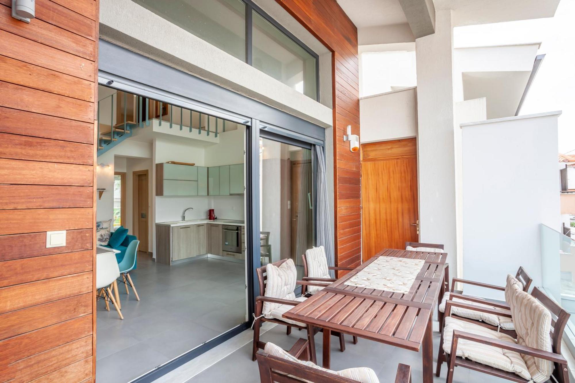 Aleksia Seaside Deluxe Apartment Pefkochori Zewnętrze zdjęcie