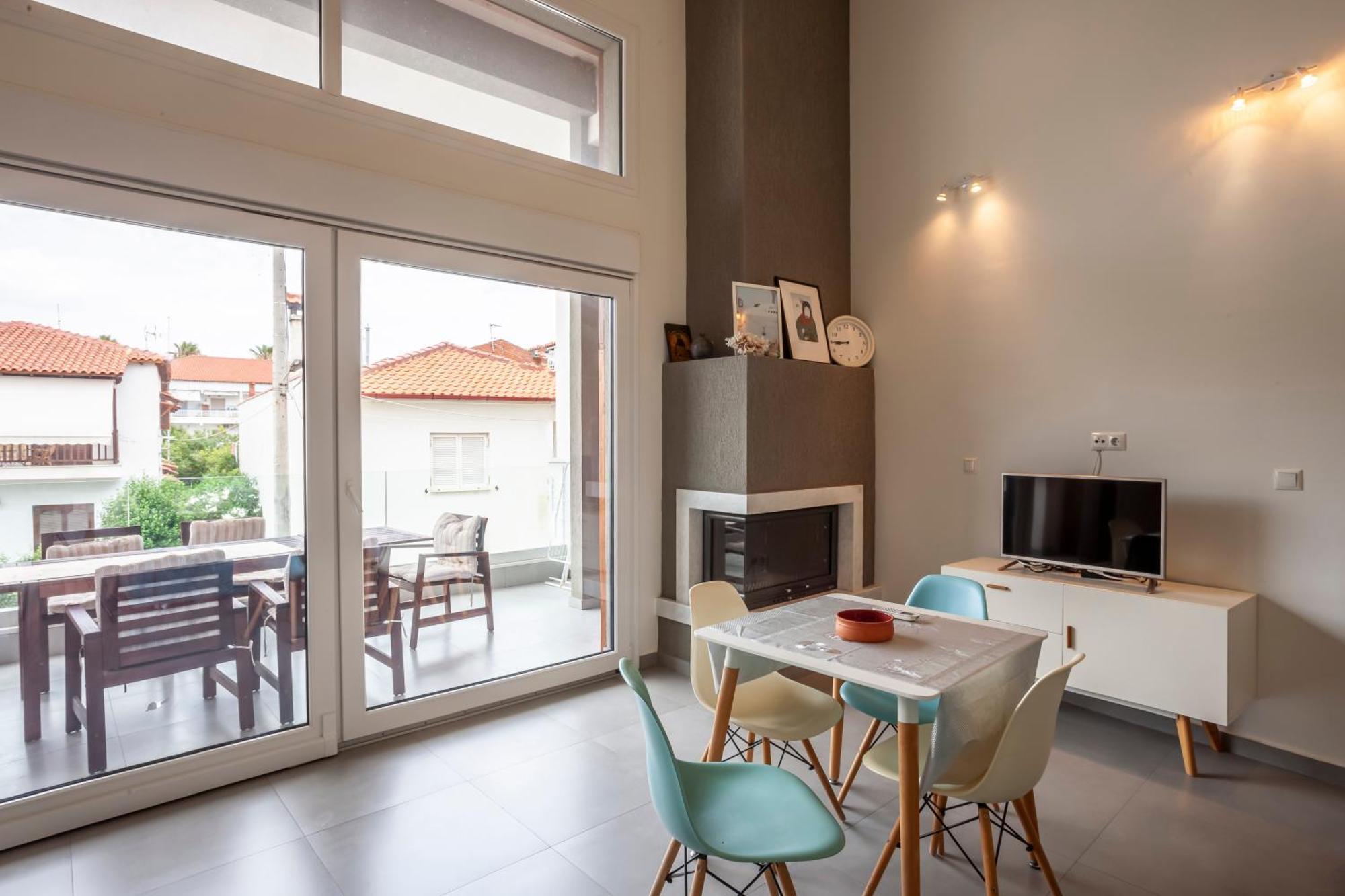 Aleksia Seaside Deluxe Apartment Pefkochori Zewnętrze zdjęcie